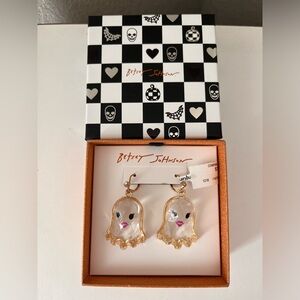 Betsey Johnson Ghost earrings